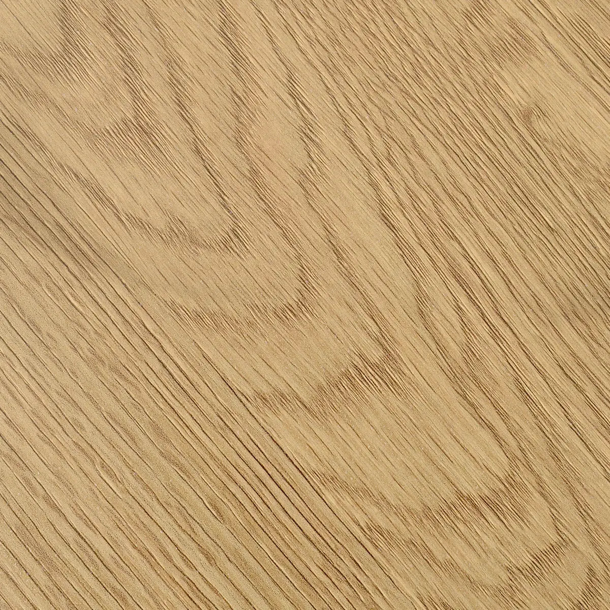 Close-up view of wood texture, Dwen & Edwin Modern Round Dining Table Set top surface finish.