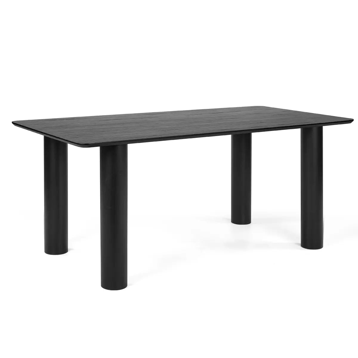 Johson Modern Solid Oak Dining Table with sleek design, ideal for contemporary dining room settings.