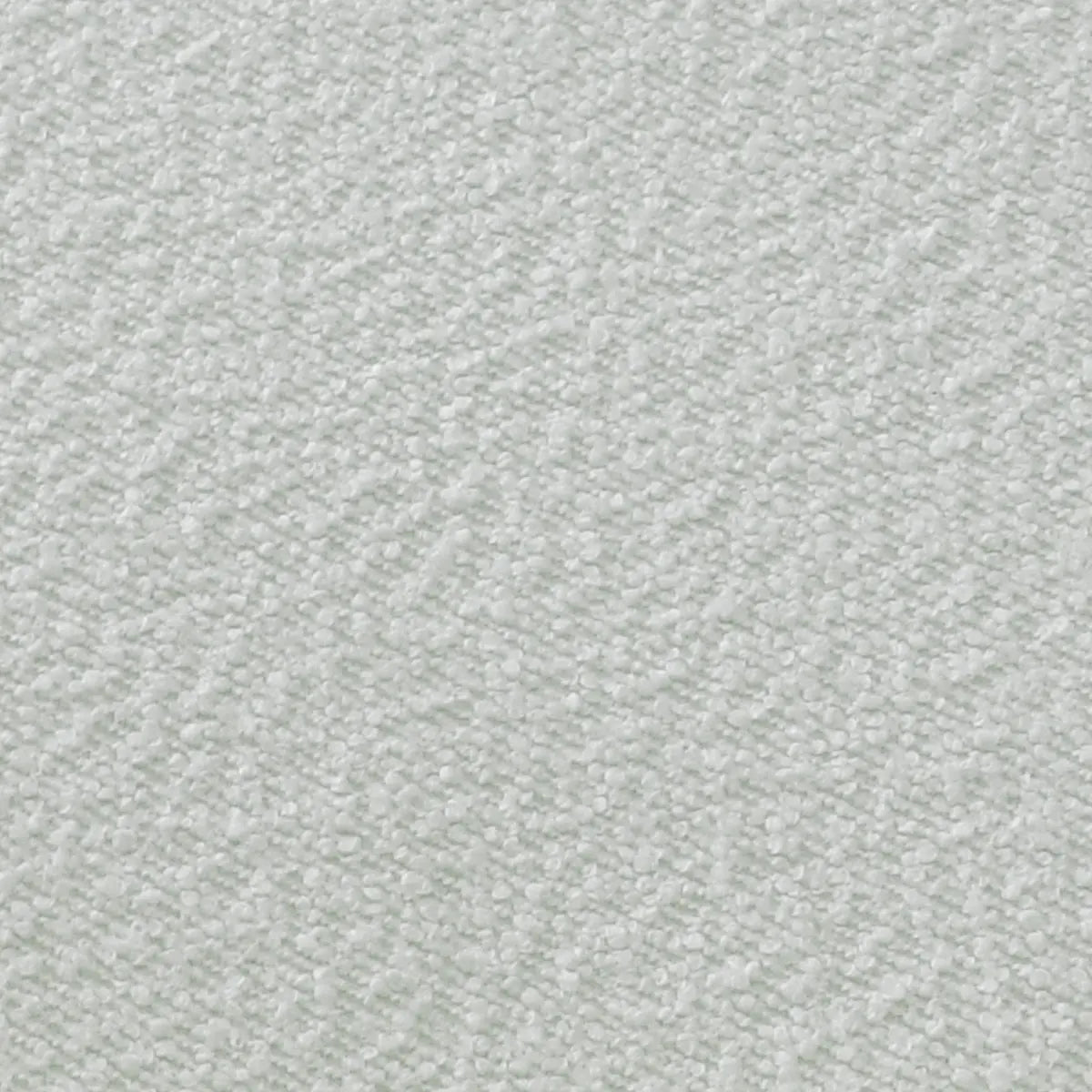 Close-up texture of white upholstery fabric used in the Jules modern rattan counter stool.