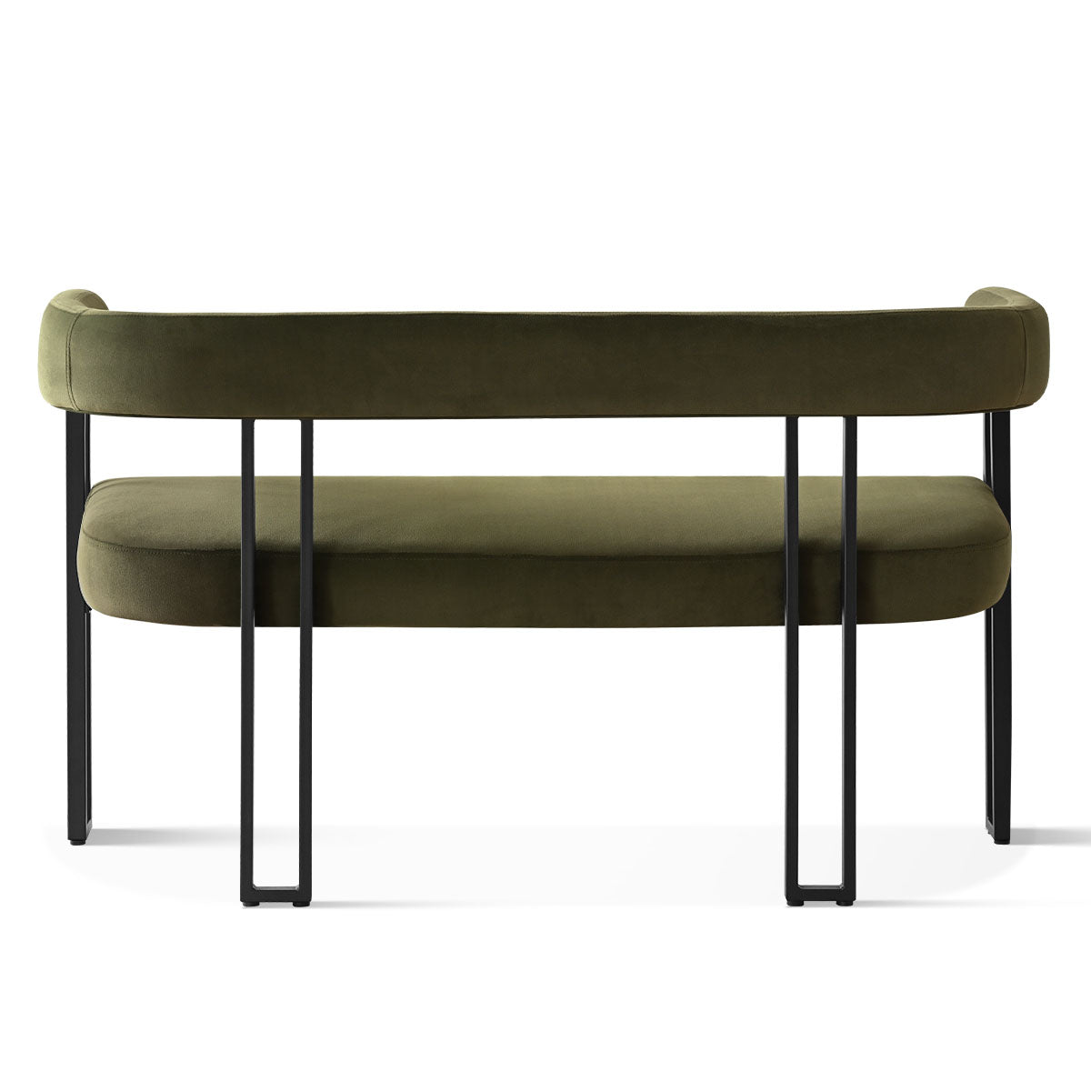 Mia 48.5" Modern Velvet Bench