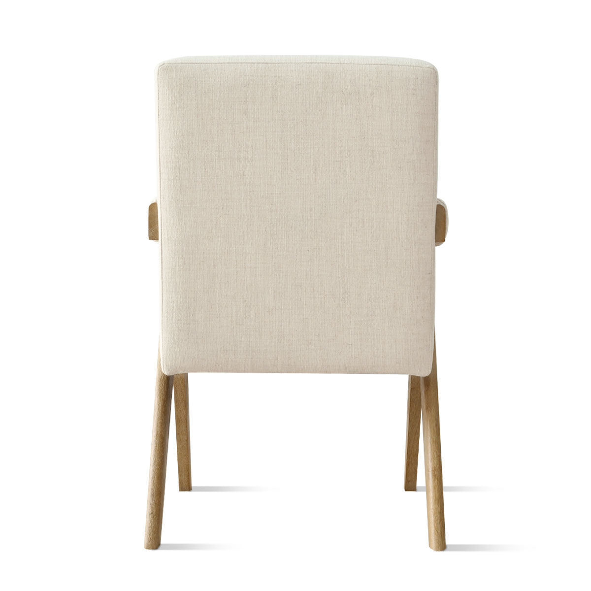 Morgan Mid Century Modern Upholstered Dining Chair with Arms (1-Piece)