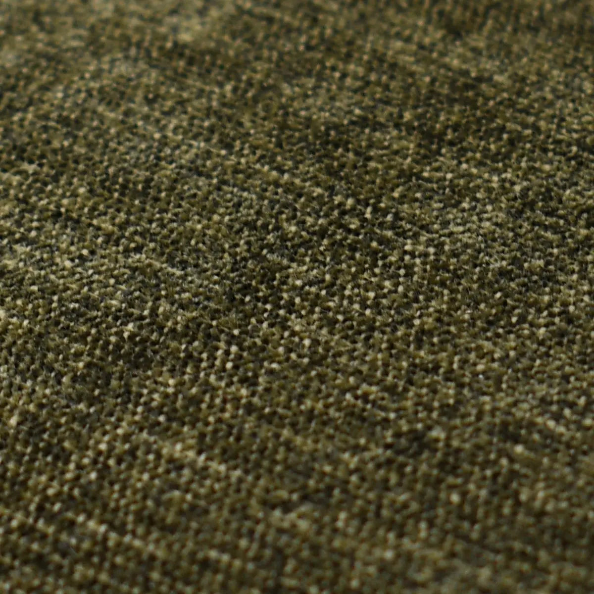 Close-up of olive green fabric texture from Morgan Mid Century Modern Upholstered Dining Chair.