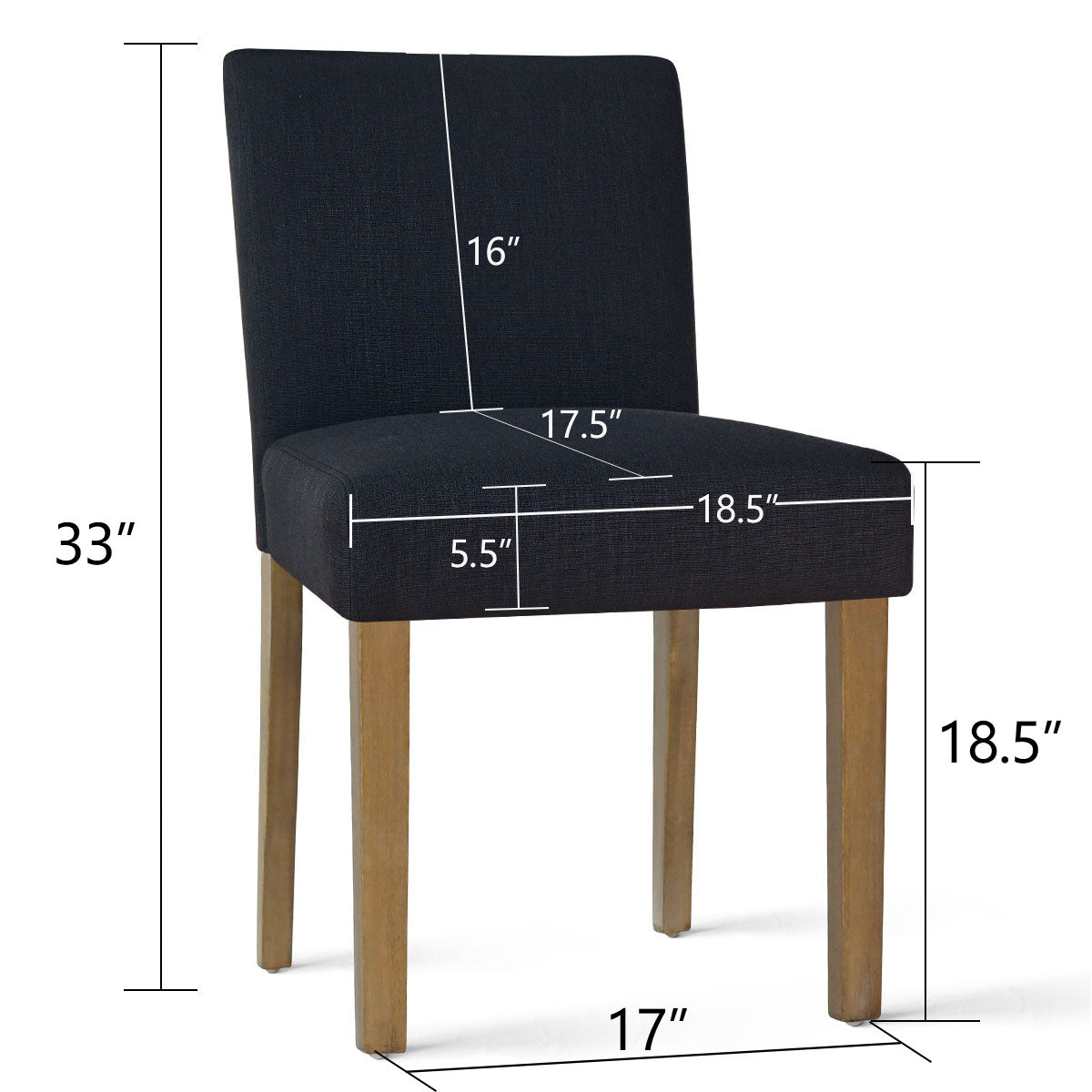 North Upholstered Dining Chair (Set of 2)