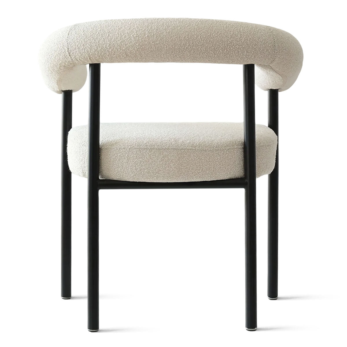 New York Modern Boucle Upholstered Dining Chair (Set of 2)