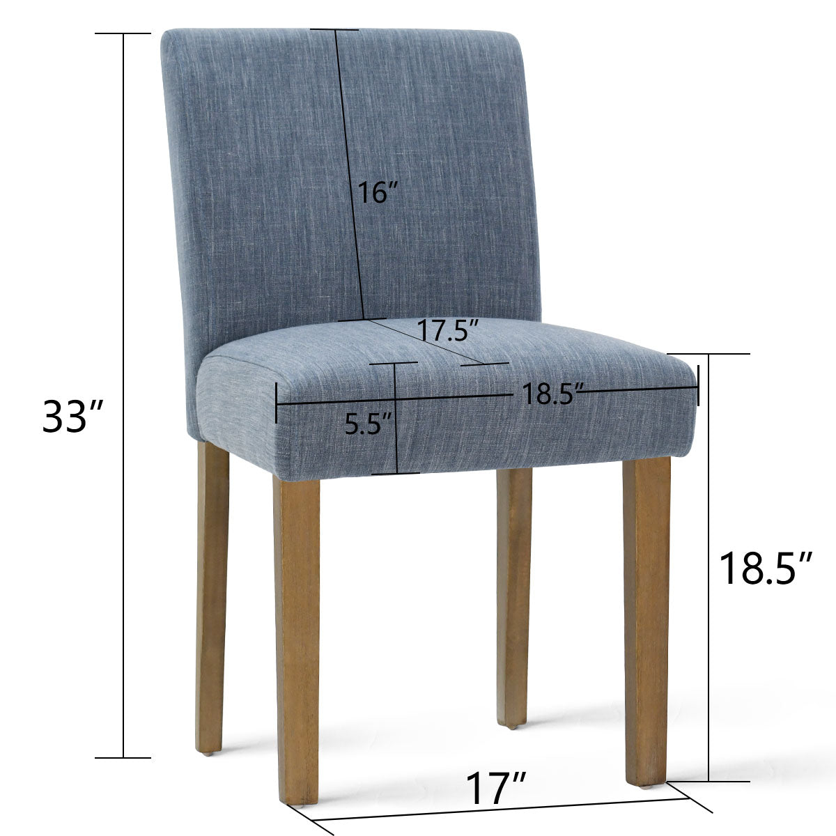 North Upholstered Dining Chair (Set of 2)