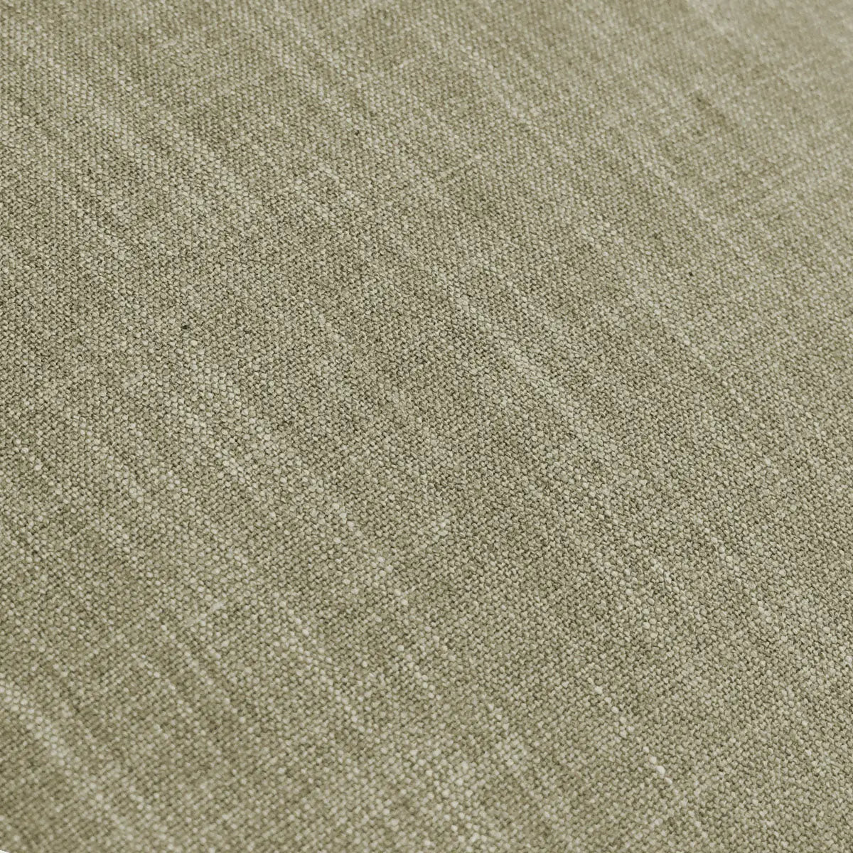 Close-up texture of North Upholstered Dining Chair fabric, green color.